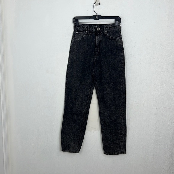 Sandro Acid Wash Jeans Straight Leg Size EU 36 - Picture 3 of 5